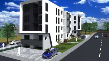 “DiveIN” Apartment Building  – main project design